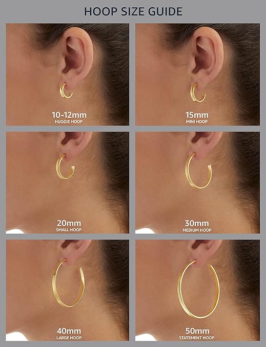 Filigree Swirl Hoop Earrings