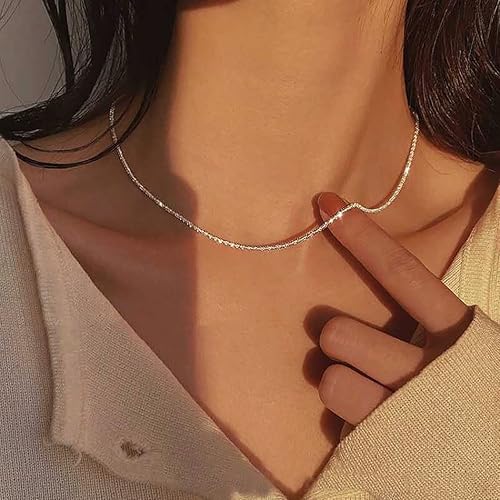 Tasiso Herringbone Choker Necklace